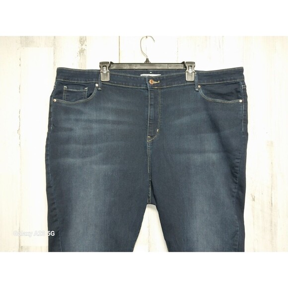 Levi’s Signature Gold Mid Rise Skinny Stretch Blue Jeans Women’s Size 26L - Picture 3 of 7